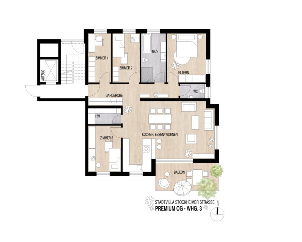 Stadtvilla_Im Vogelsang_Haus 3_OG WHG 3